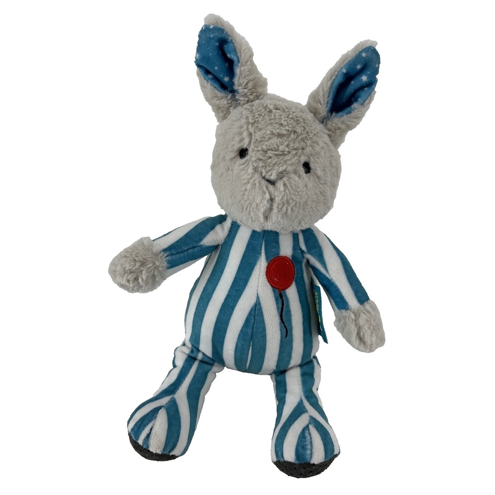 Goodnight Moon‎ Bean Bag Bunny Striped Pajama 10" Plush Stuffed Animal Star Ears